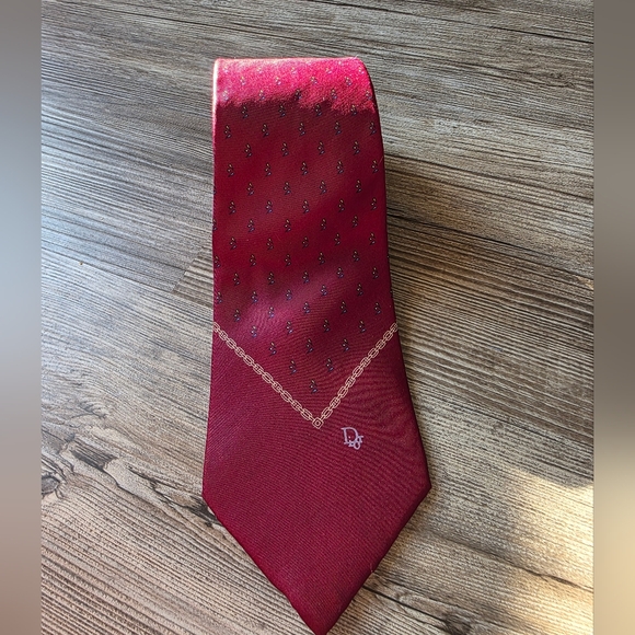 Christian Dior Silk Tie - Picture 2 of 3